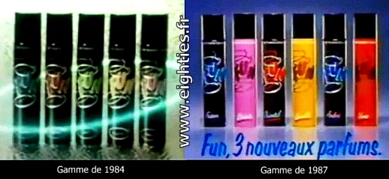 ANNEES 80, Pub, pubs, publicités, déodorants, Sintony, Impulse, fun, Oé, Printil, Cache-cache, Vie active, nostalgie, 80's, souvenirs, trentenaires, déo, disparus